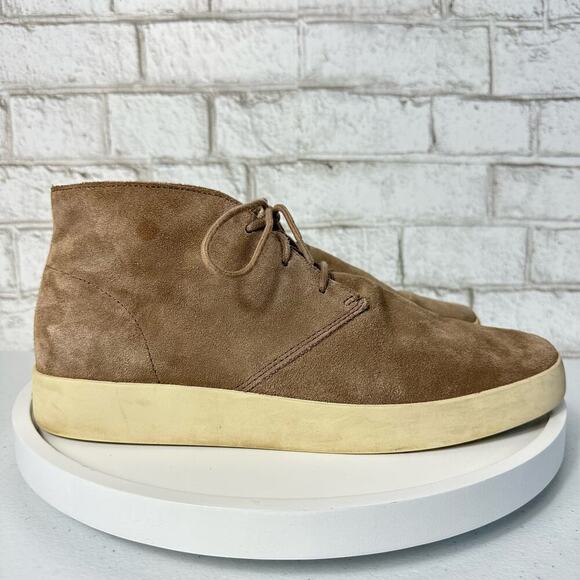 Everlane Desert Boot Pebble Suede Leather Lace Up Shoes Brown 10 main image 11